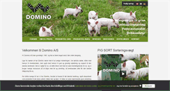 Desktop Screenshot of domino.dk
