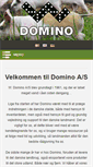 Mobile Screenshot of domino.dk