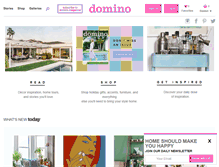 Tablet Screenshot of domino.com